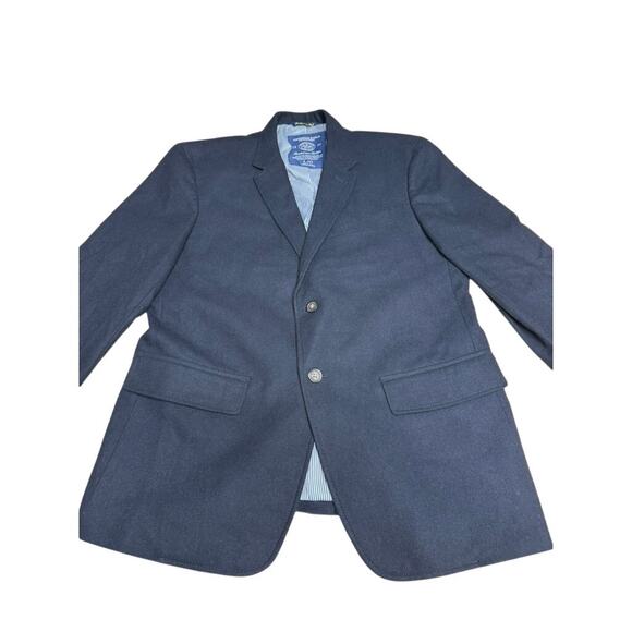 "AMERICAN EAGLE OUTFITTERS" Mens Blazer SZ L Recycled Wool Blend Academia Preppy - Picture 1 of 8